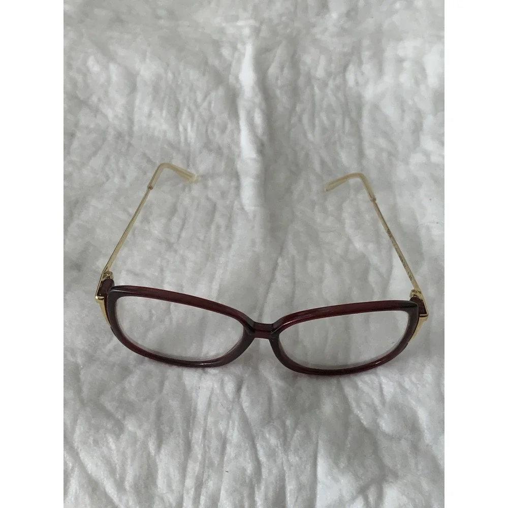 Penn Optics USA 32 925R Women's Plastic Oversize Glasses Reddish Frames Only
